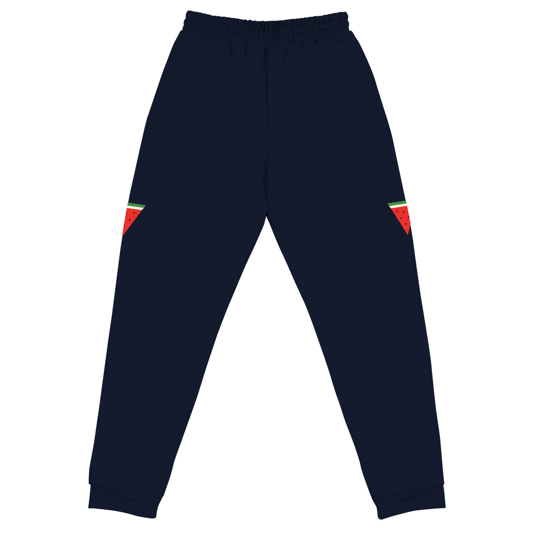 Women Joggers - Triangle Watermelon, J. Navy