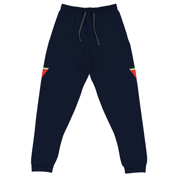 Women Joggers - Triangle Watermelon, J. Navy