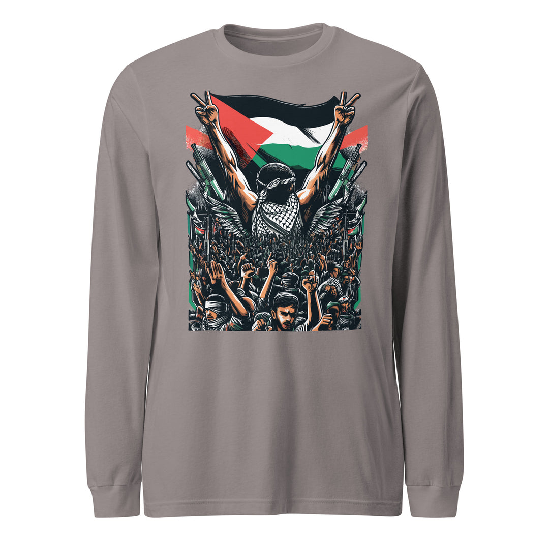 Women Long Sleeve Tee - Art by Moh, Storm