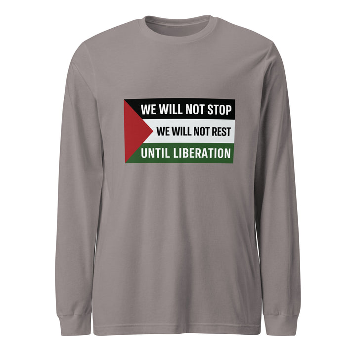 Women Long Sleeve Tee - We Will Not Stop, Storm