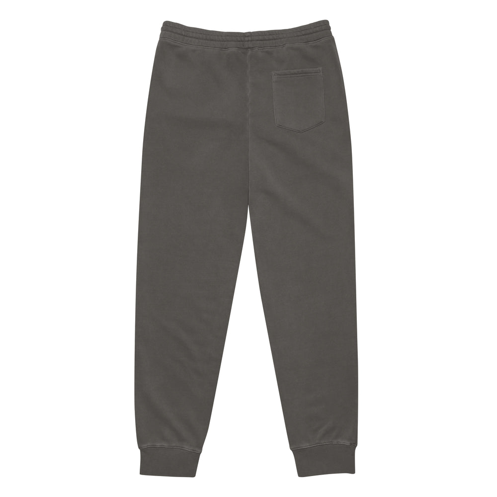 Women Pigment-Dyed Sweatpants - Palestinian Girls, Pigment Dyed Sweatpants Pigment Black