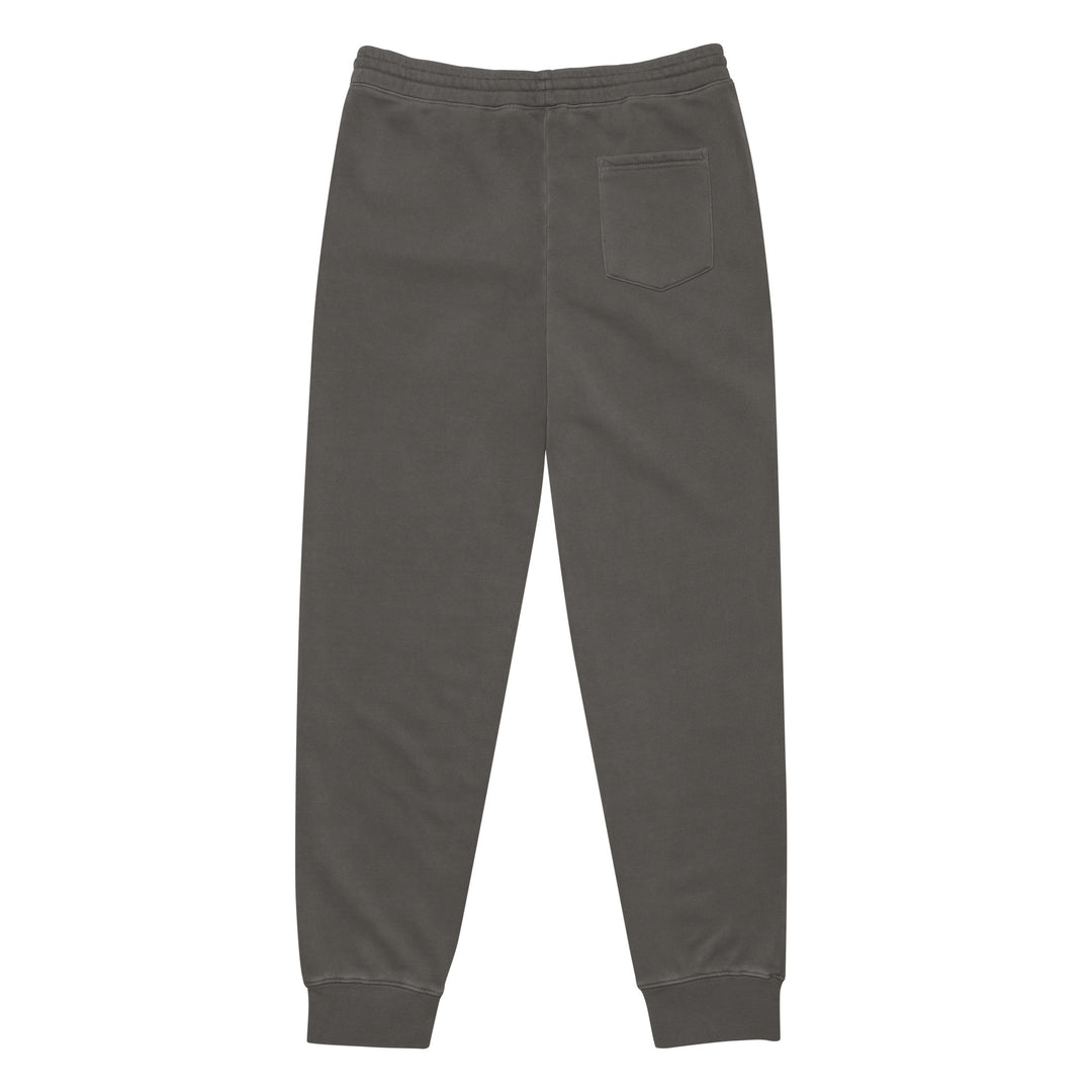 Women Pigment-Dyed Sweatpants - Palestinian Girls, Pigment Dyed Sweatpants Pigment Black