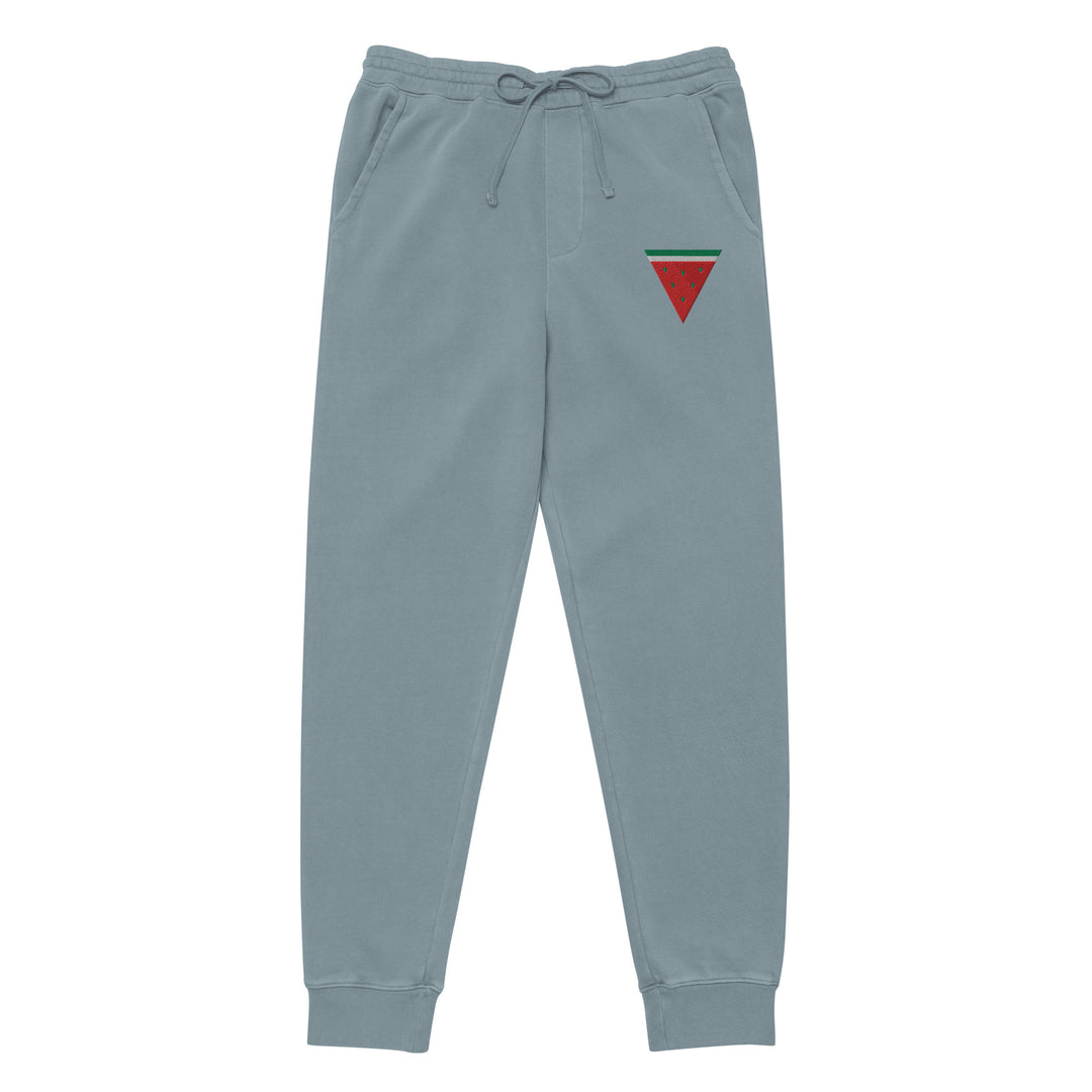 Women pigment-dyed sweatpants - Triangle Watermelon, Pigment Dyed Sweatpants Pigment Slate Blue