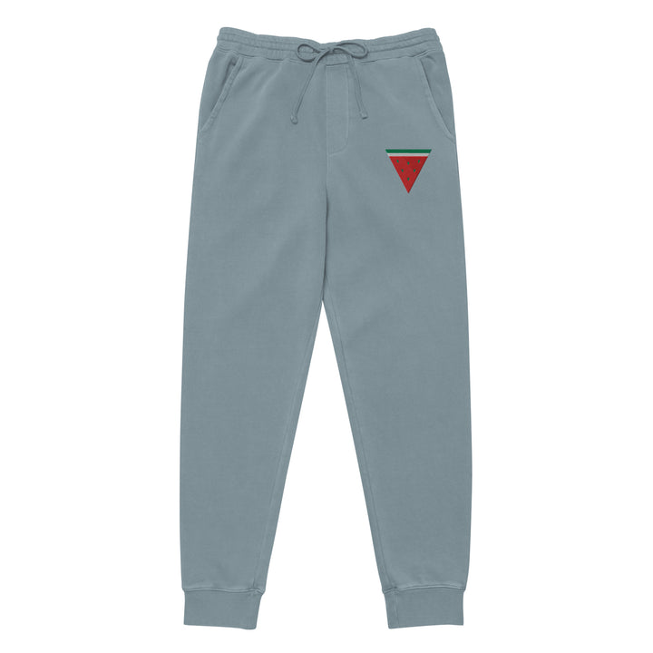 Women pigment-dyed sweatpants - Triangle Watermelon, Pigment Dyed Sweatpants Pigment Slate Blue
