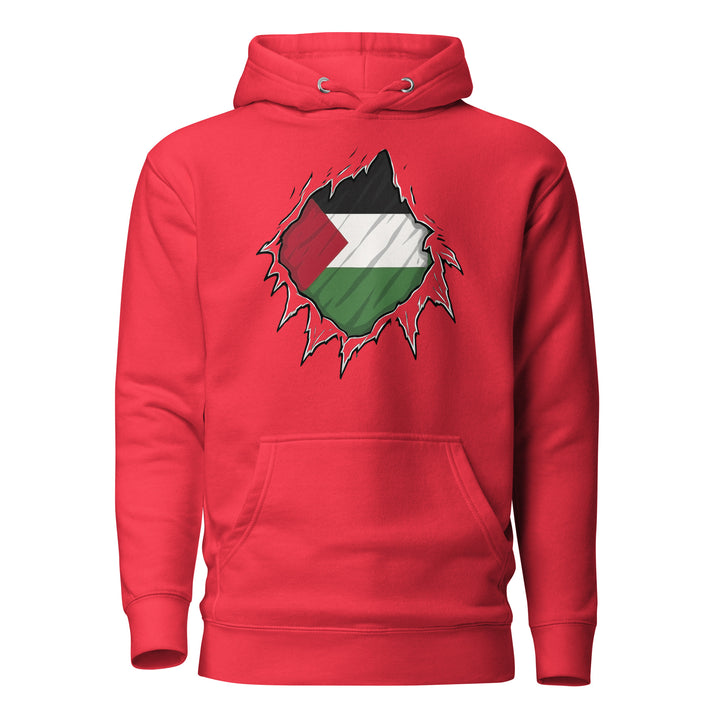 Women’s Hoodie - Palestine Hero, Team Red