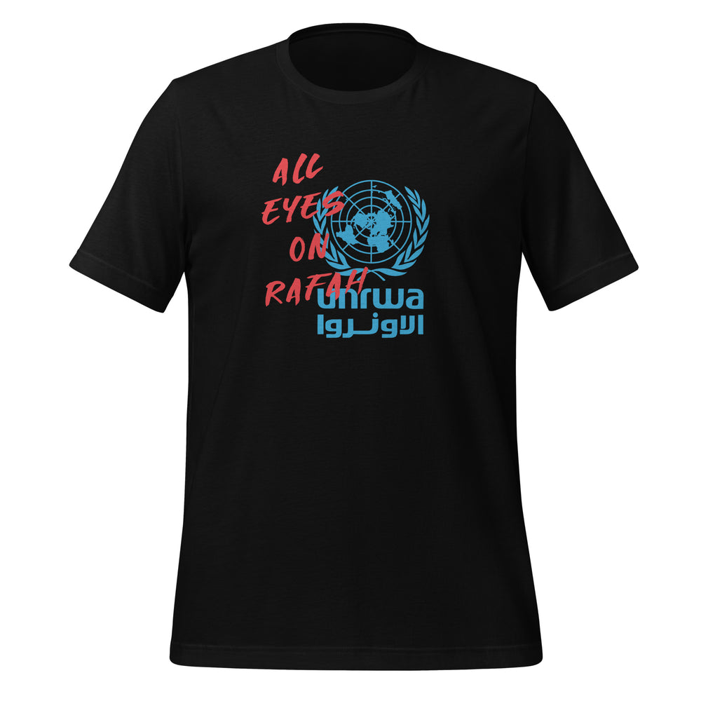 Women t-shirt - All Eyes on Rafah, T Shirt Black