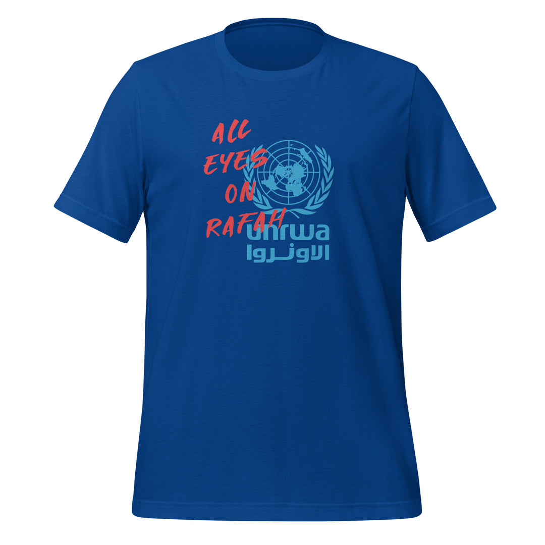 Women t-shirt - All Eyes on Rafah, T Shirt True Royal