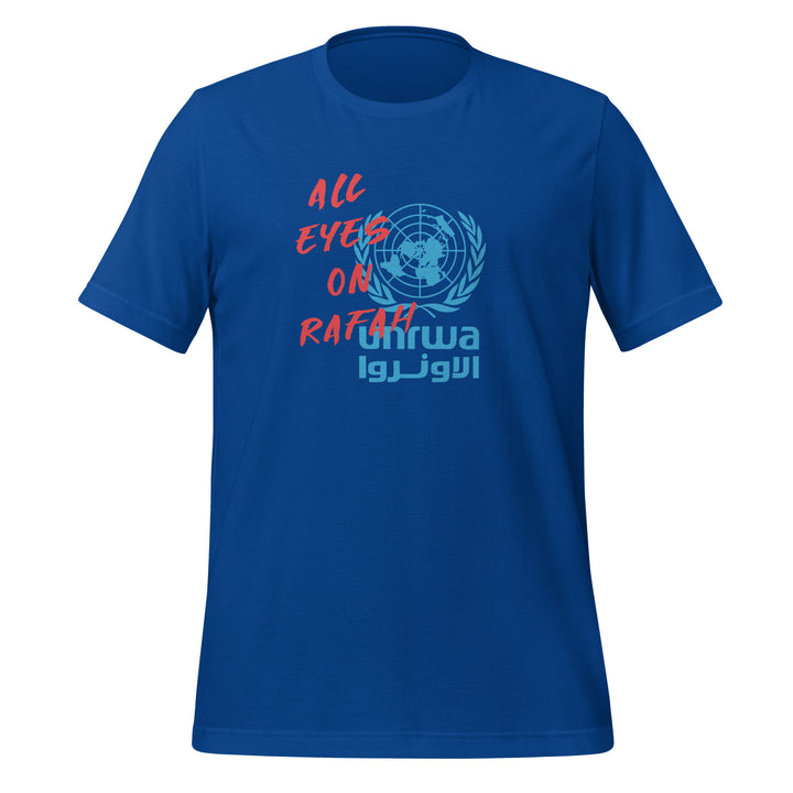 Women t-shirt - All Eyes on Rafah, T Shirt True Royal