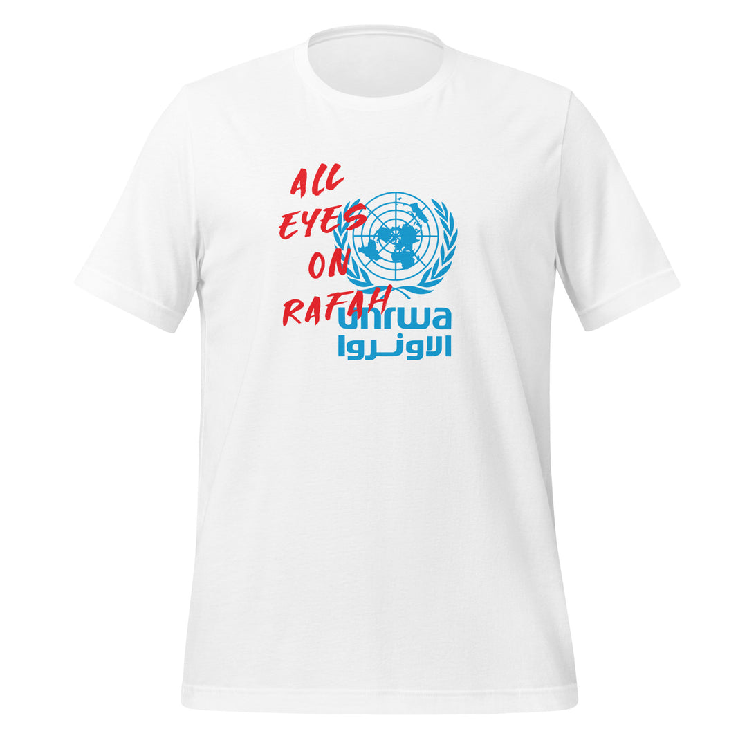 Women t-shirt - All Eyes on Rafah, T Shirt White
