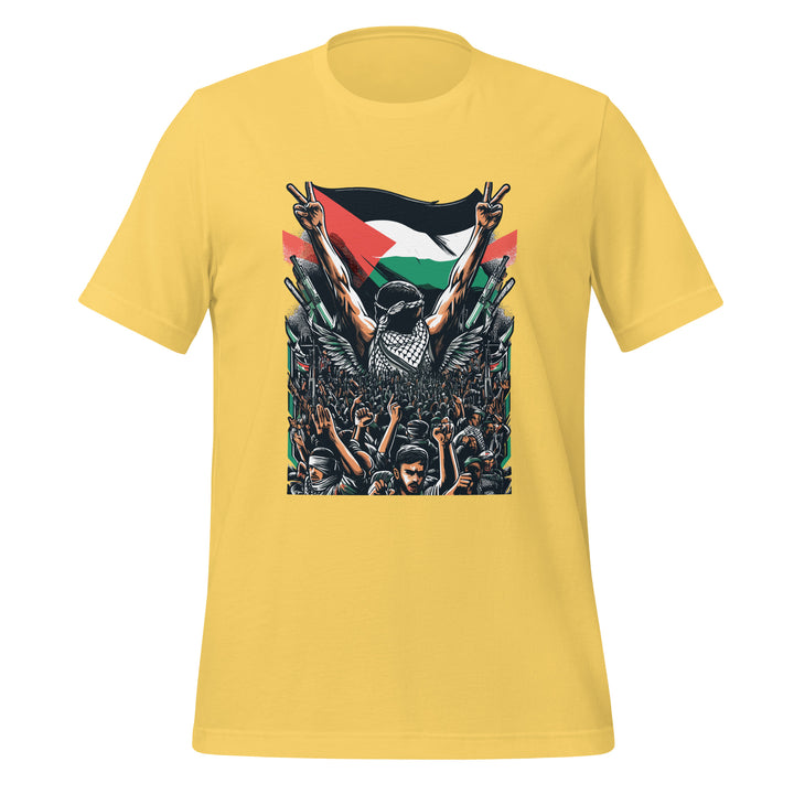 Women t-shirt - Art by Moh, T Shirt Yellow