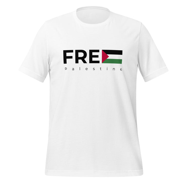 Women T-Shirt - Free Palestine, T Shirt White