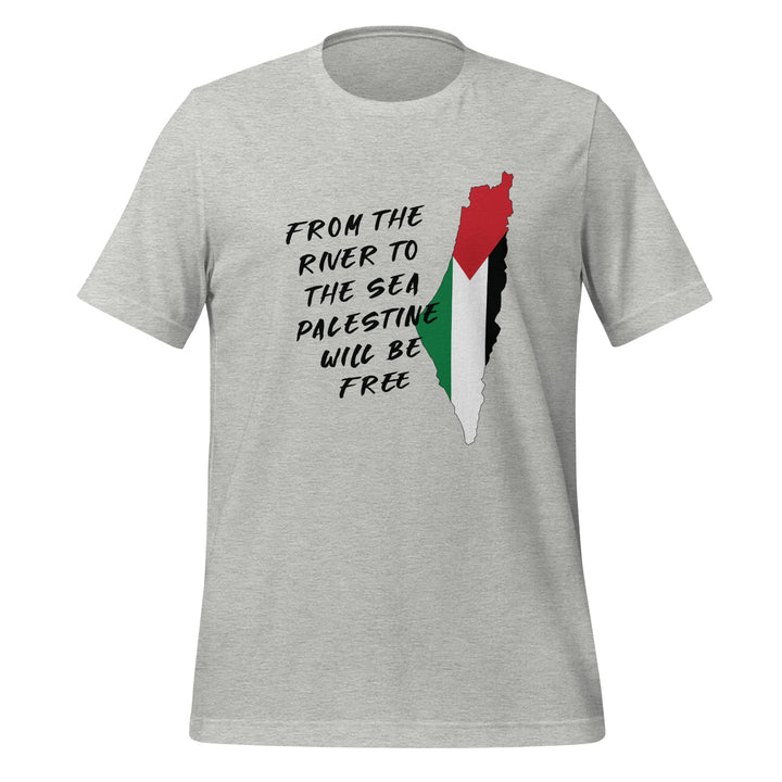 Women T-Shirt - From the River to the Sea, T Shirt Athletic Heather