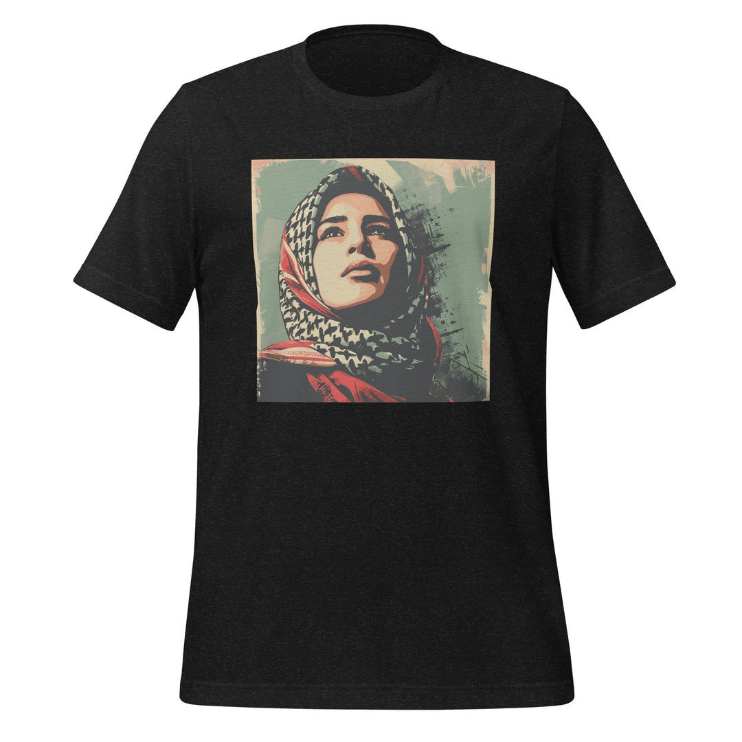 Women t-shirt - Hope, T Shirt Black Heather
