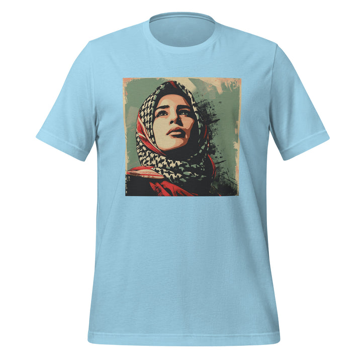 Women t-shirt - Hope, T Shirt Ocean Blue