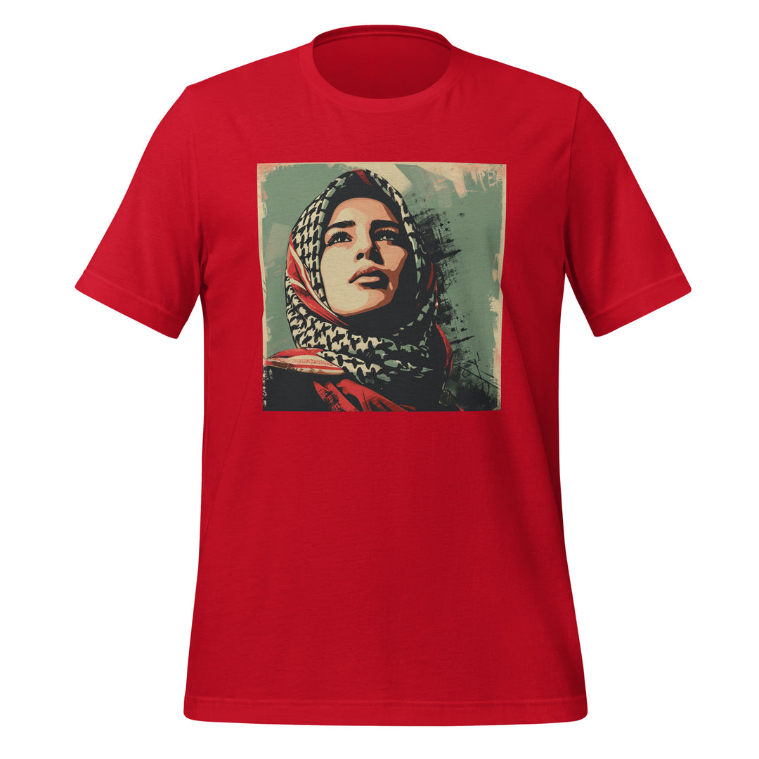 Women t-shirt - Hope, T Shirt Red