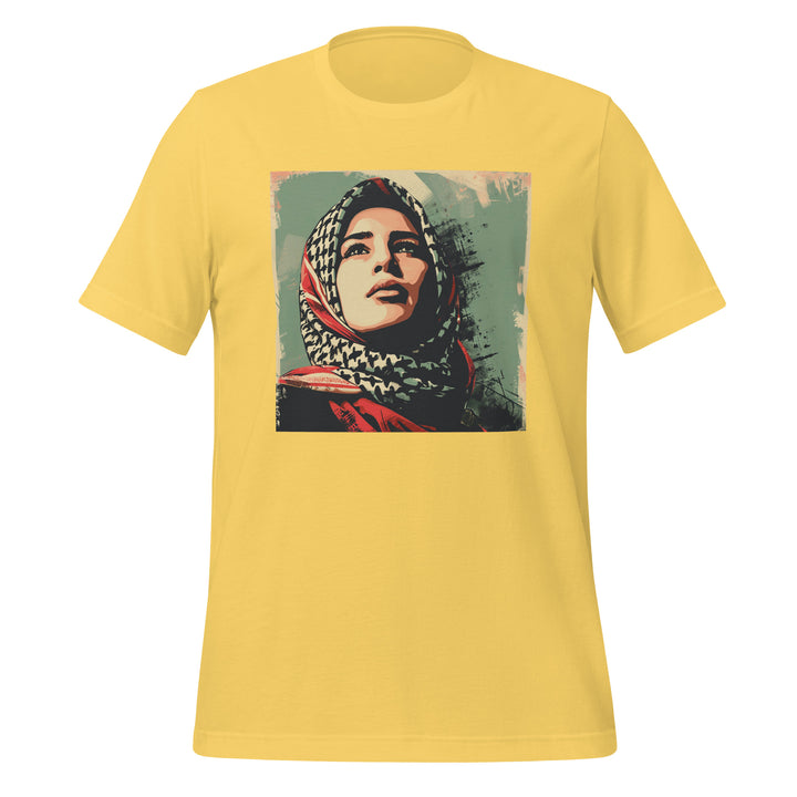 Women t-shirt - Hope, T Shirt Yellow