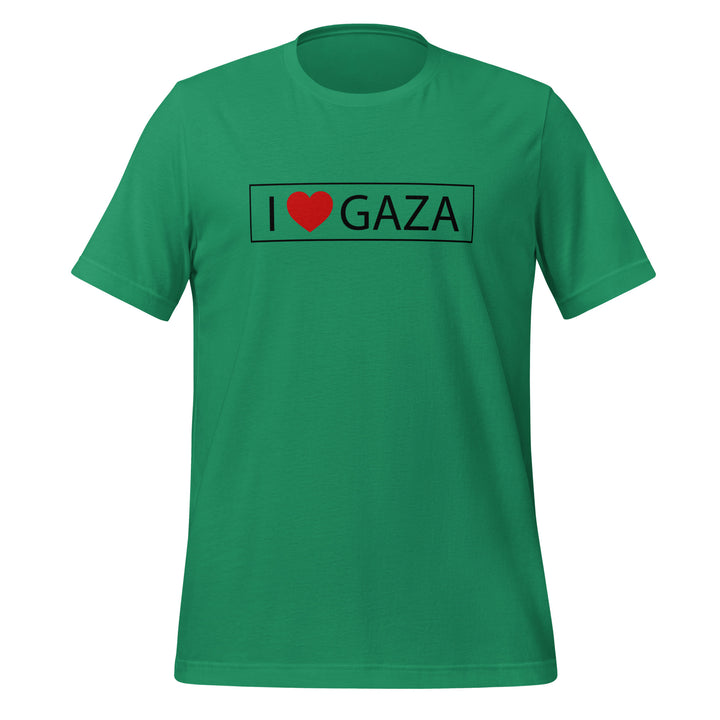 Women T-Shirt - I Love Gaza, T Shirt Kelly