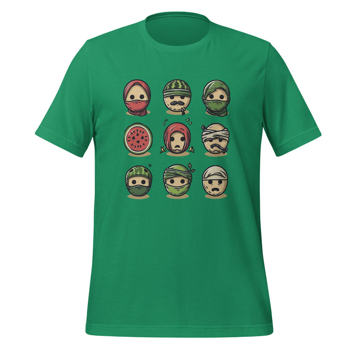 Women t-shirt - Palestine Emoji, T Shirt Kelly