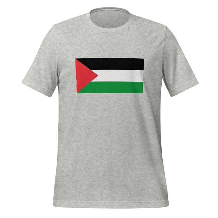 Women t-shirt - Palestine Flag, T Shirt Athletic Heather