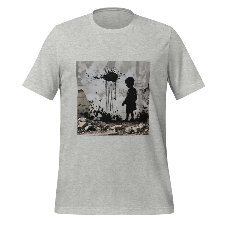 Women t-shirt - Palestine Wall, T Shirt Athletic Heather
