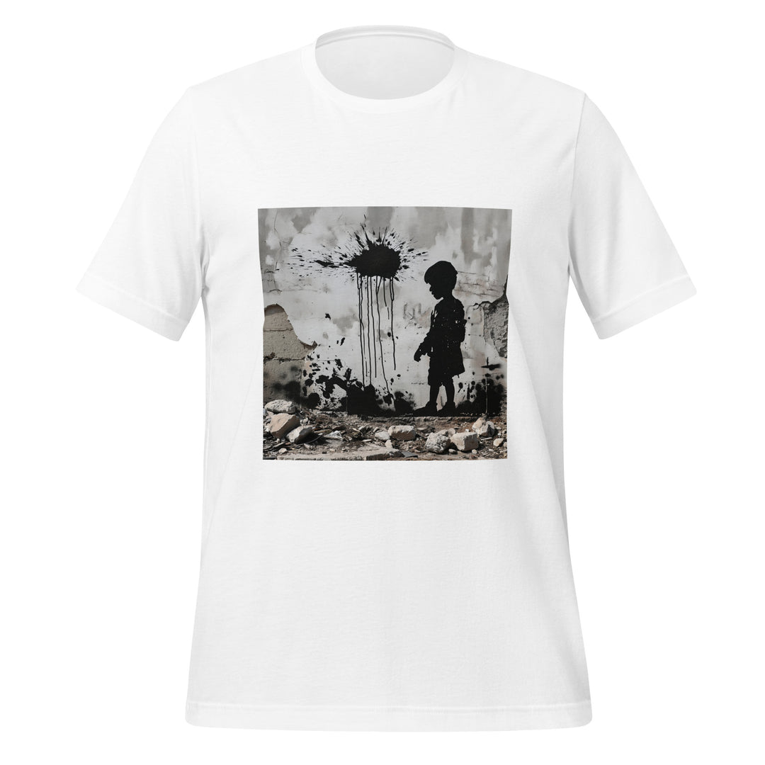 Women t-shirt - Palestine Wall, T Shirt White