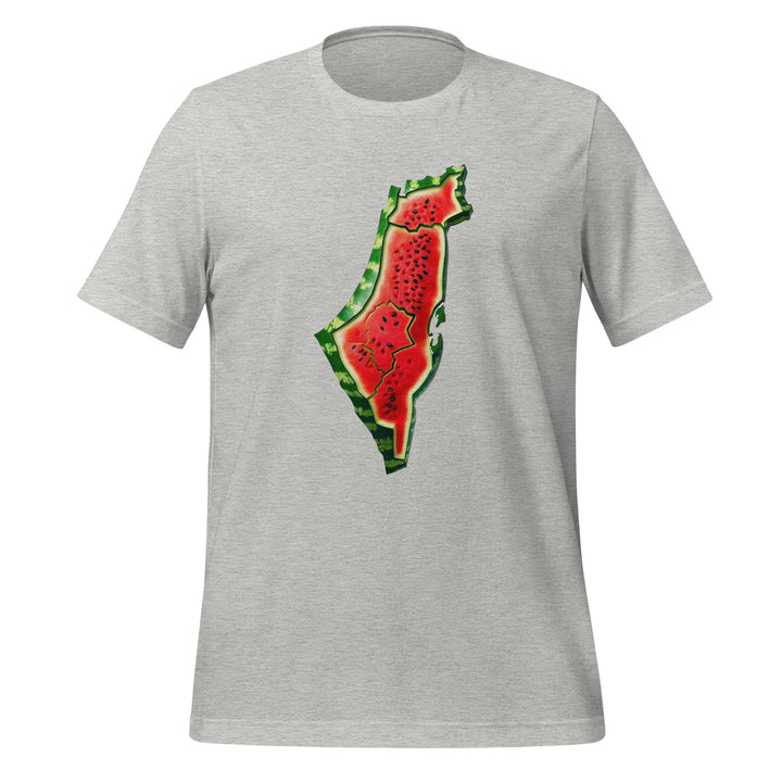 Women t-shirt - Palestine Watermelon, T Shirt Athletic Heather