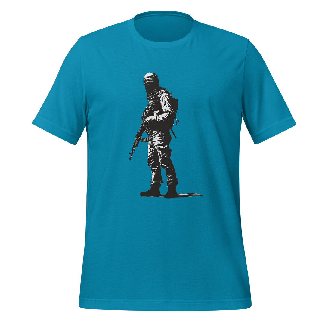 Women t-shirt - The Fighter, T Shirt Aqua