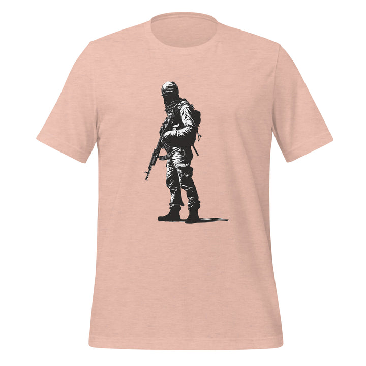 Women t-shirt - The Fighter, T Shirt Heather Prism Peach