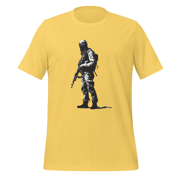 Women t-shirt - The Fighter, T Shirt Yellow