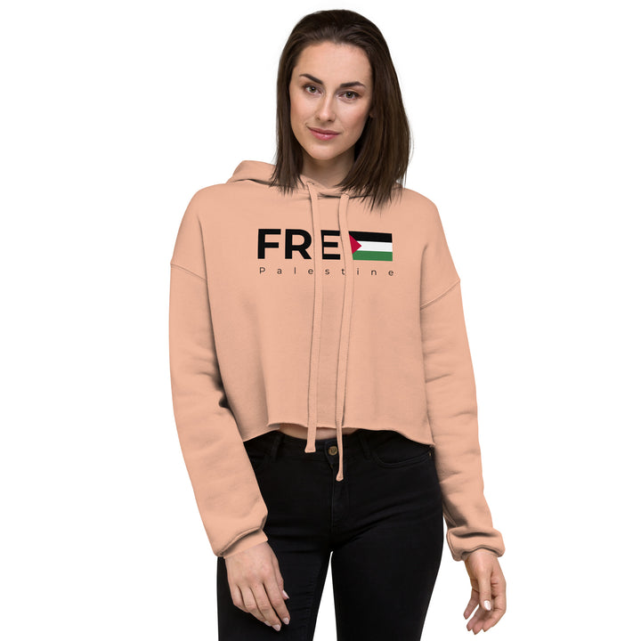 Crop Hoodie | Free Palestine