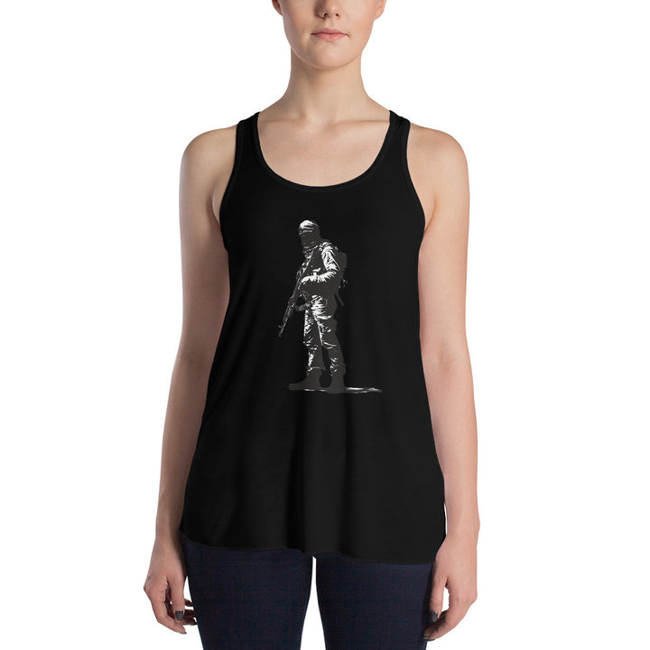 Women's Flowy Racerback Tank | The Fighter