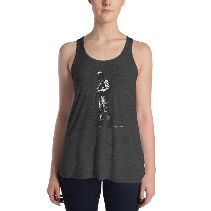 Women's Flowy Racerback Tank | The Fighter