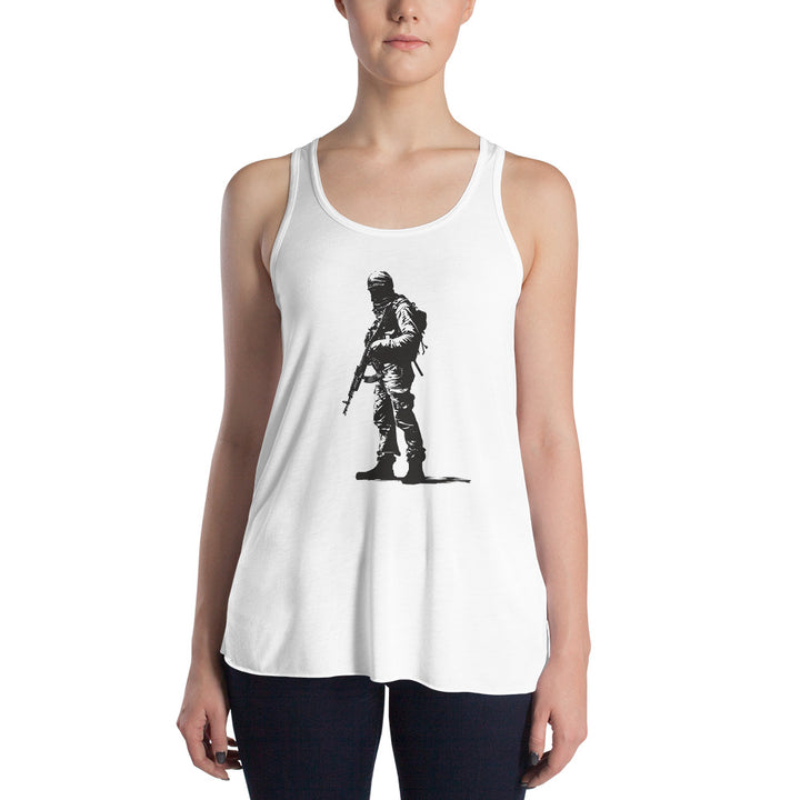 Women's Flowy Racerback Tank | The Fighter