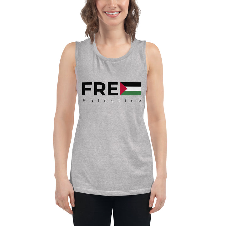 Ladies’ Muscle Tank | Free Palestine