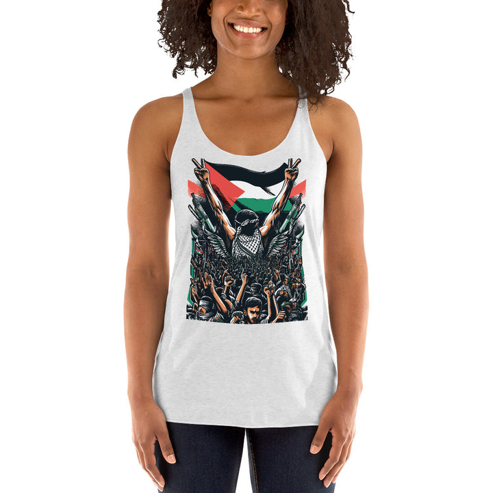 Women's Racerback Tank Next Level | Art by Moh