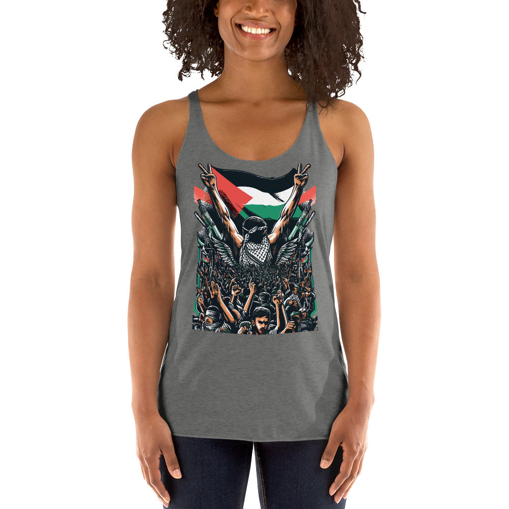 Women's Racerback Tank Next Level | Art by Moh