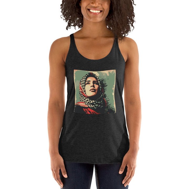 Women's Racerback Tank Next Level | Palestine Hope