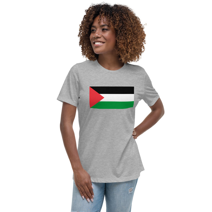 Women's Relaxed T-Shirt | Palestine Flag