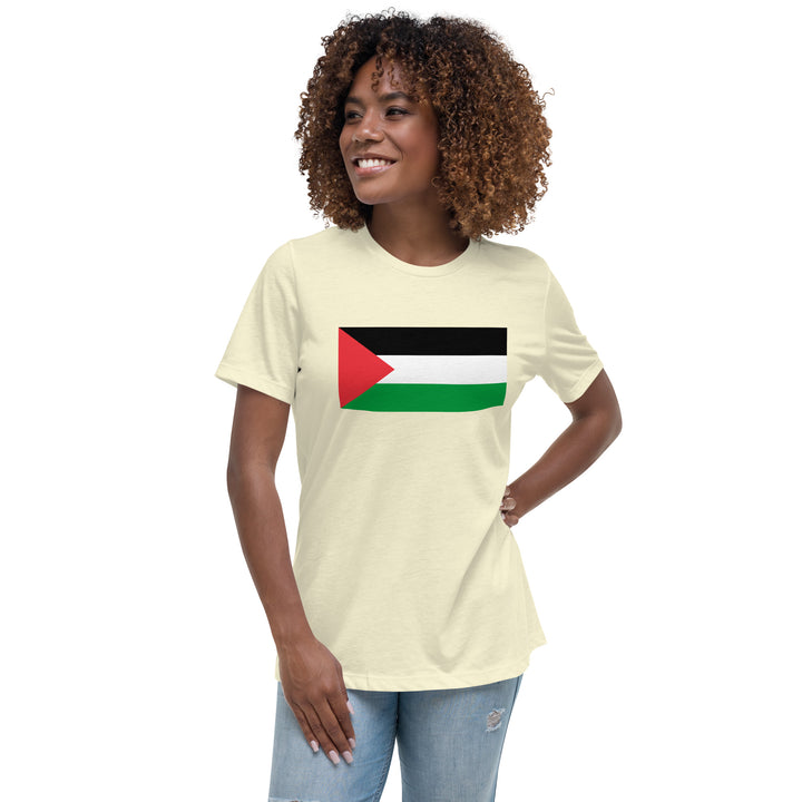 Women's Relaxed T-Shirt | Palestine Flag