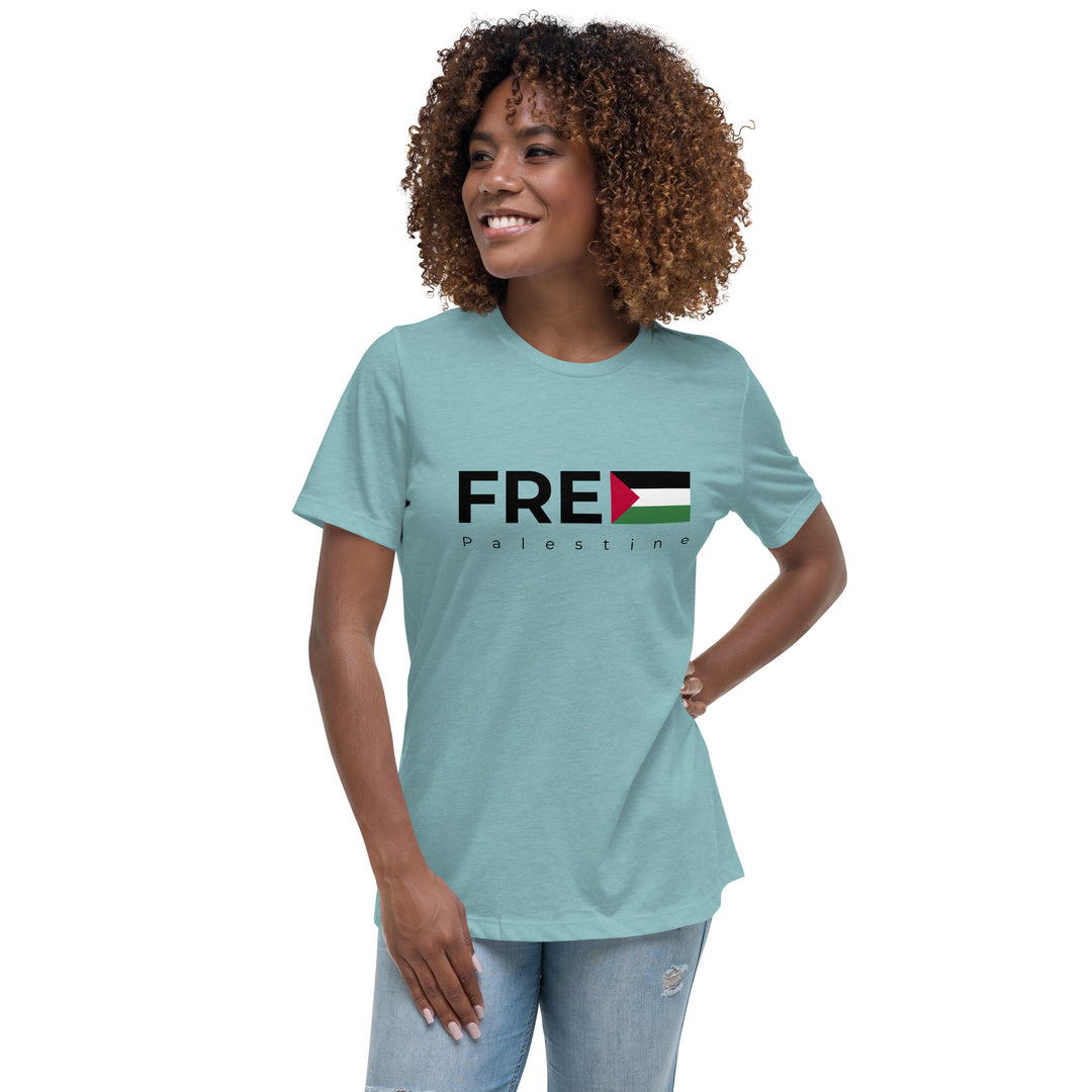 Women's Relaxed T-Shirt | Free Palestine