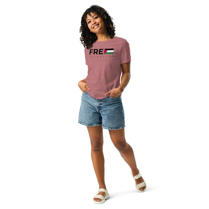 Women's Relaxed T-Shirt | Free Palestine