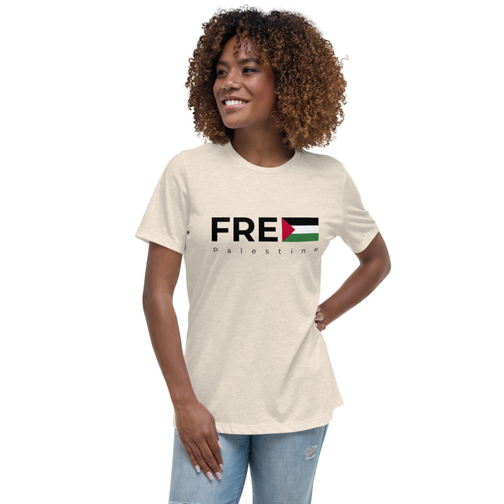 Women's Relaxed T-Shirt | Free Palestine