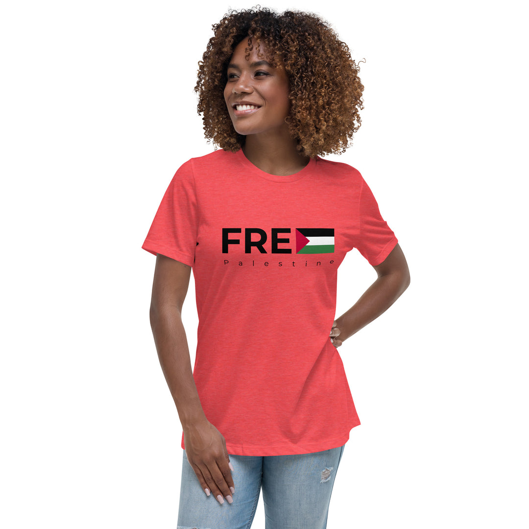 Women's Relaxed T-Shirt | Free Palestine