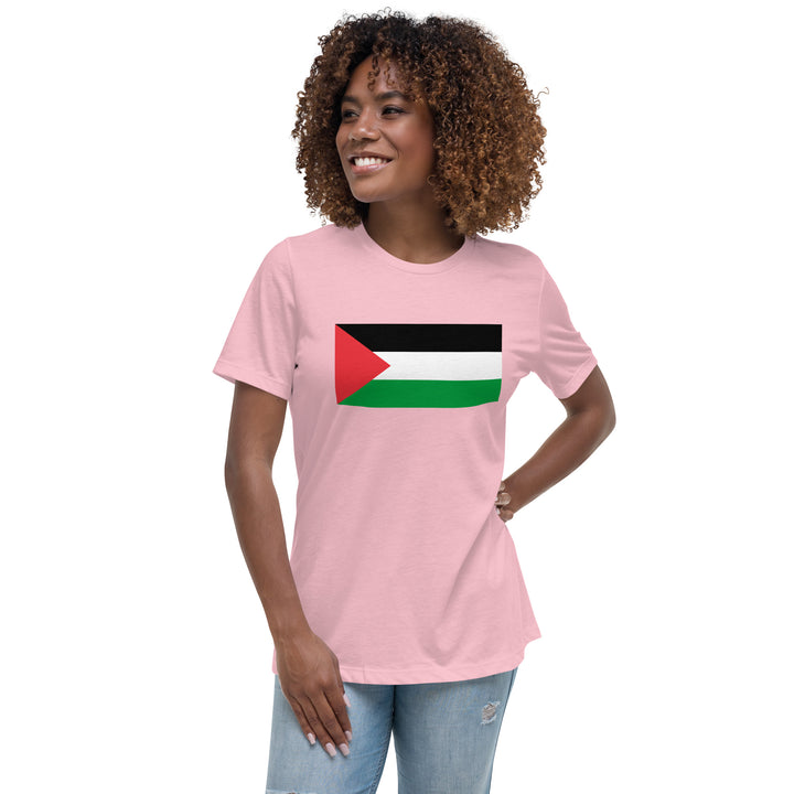 Women's Relaxed T-Shirt | Palestine Flag