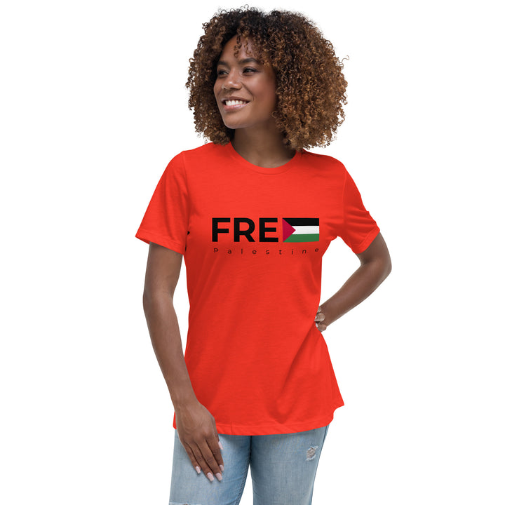 Women's Relaxed T-Shirt | Free Palestine