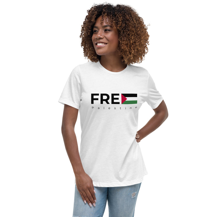 Women's Relaxed T-Shirt | Free Palestine