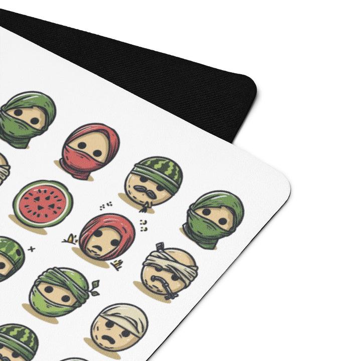 Yoga mat - Palestine Emoji, White Product Details
