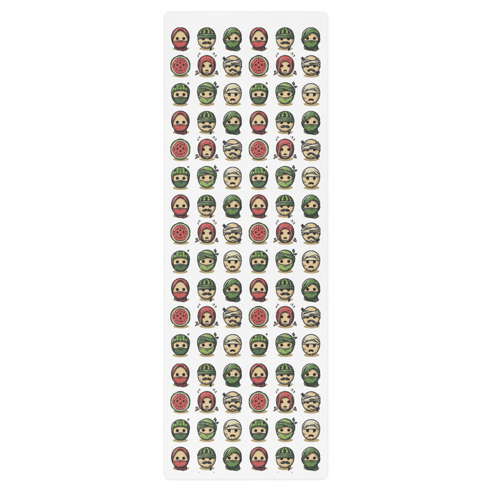 Yoga mat | Palestine Emoji