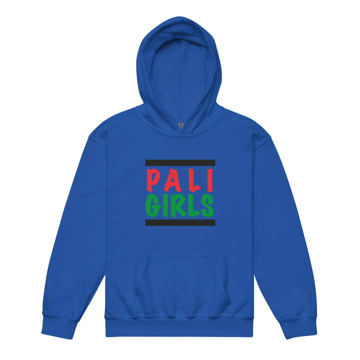 Youth Heavy Blend Hoodie - Palestinian Girls, Royal