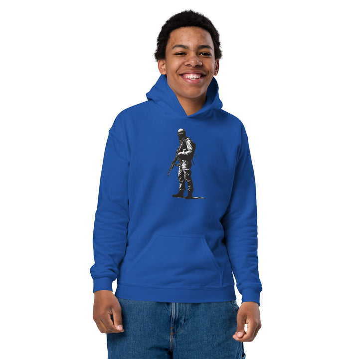 Youth heavy blend hoodie | The Fighter